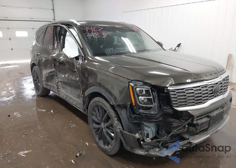 2021 Kia Telluride Sx z USA, uszkodzony, nr VIN 5XYP5DHC3MG123605